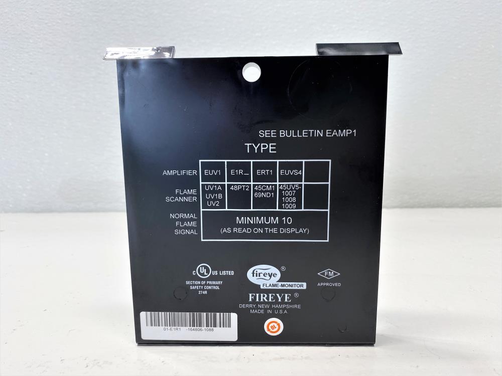 Fireye Infrared Auto-Check Flame Amplifier Module E1R1